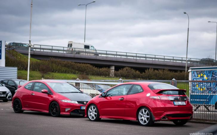 Honda Civic susitikimas/vytophoto.com nuotrauka