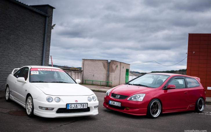 Honda Civic susitikimas/vytophoto.com nuotrauka