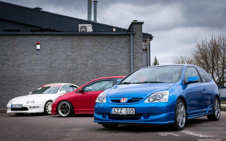 Honda Civic susitikimas/vytophoto.com nuotrauka