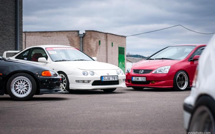 Honda Civic susitikimas/vytophoto.com nuotrauka