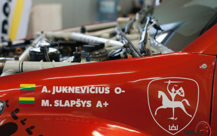 Antano Juknevičiaus bolido pristatymas