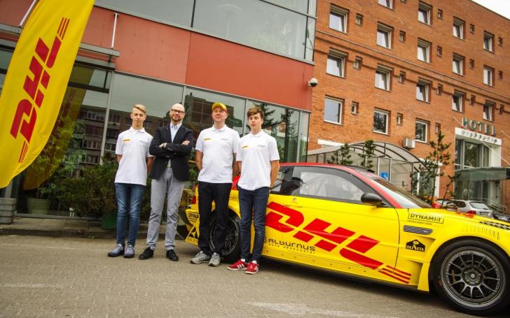 DHL Racing komanda/Dariaus Kibirkščio nuotrauka