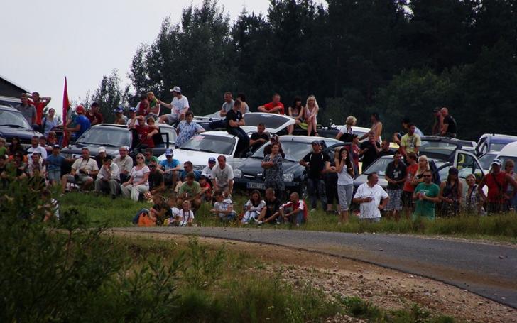 300 Lakes Rally žiūrovai