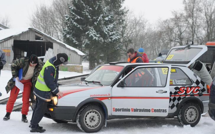 Ralis sprintas - techninė komisija/98.lt nuotrauka