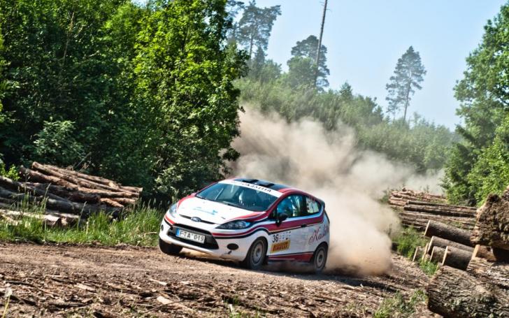 Edvinas Rudaitis - Vilniaus ralis 2012/Vytauto Pilkausko nuotrauka