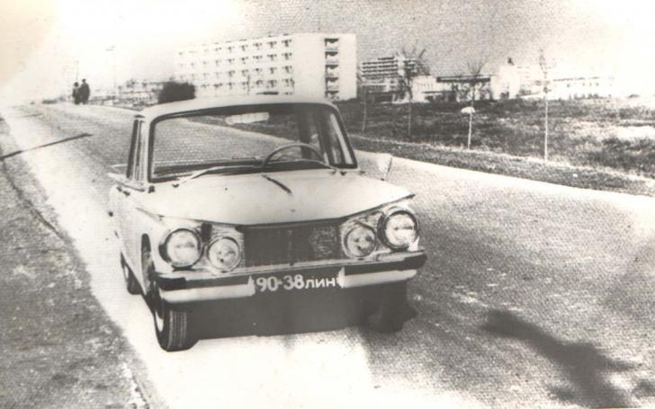 1970 m. Elektrėnų gatvėse/Retromobile nuotrauka