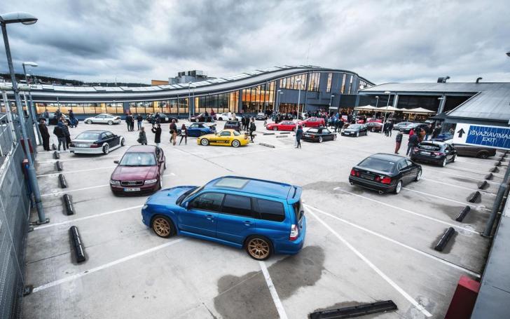 Automobilių susitikimas/Mariaus Bendzelausko nuotrauka