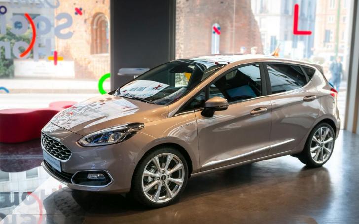 Ford Fiesta pristatymas Milane/Vytauto Pilkausko nuotrauka