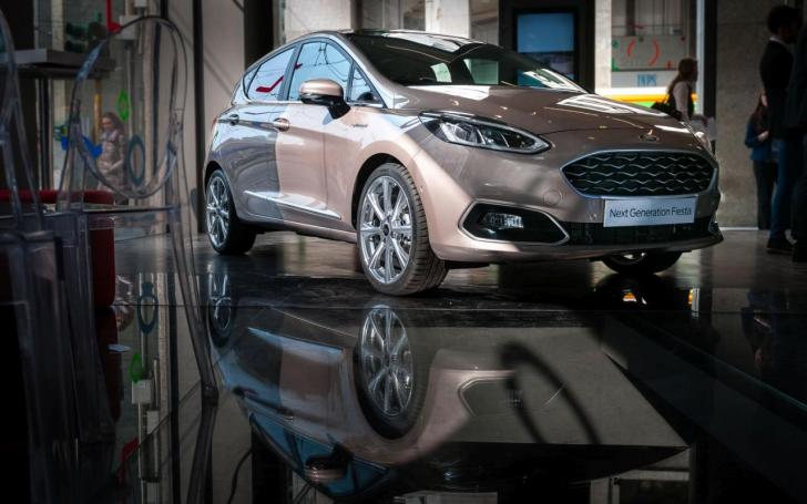 Ford Fiesta pristatymas Milane/Vytauto Pilkausko nuotrauka