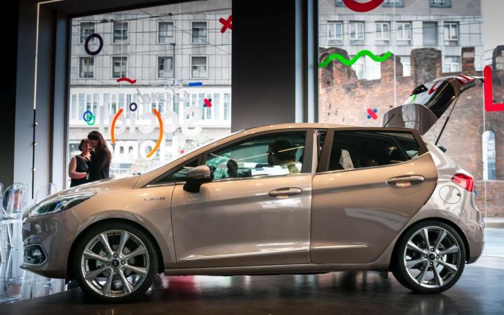 Ford Fiesta pristatymas Milane/Vytauto Pilkausko nuotrauka
