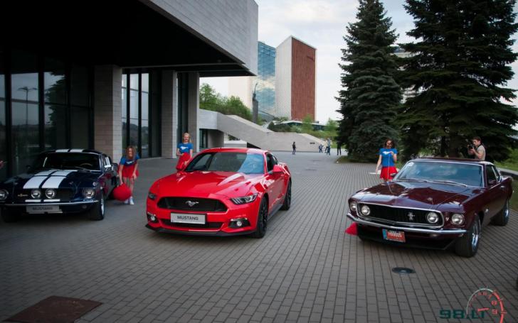 Ford Mustang pristatymas/Vytauto Pilkausko nuotrauka