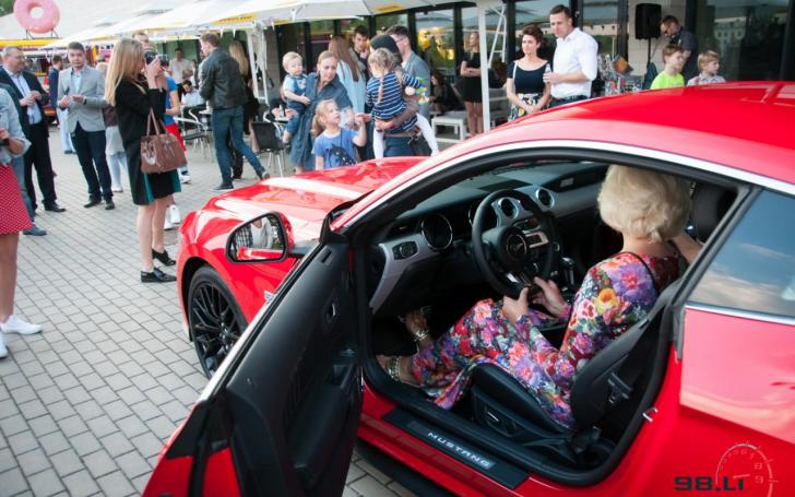 Ford Mustang pristatymas/Vytauto Pilkausko nuotrauka