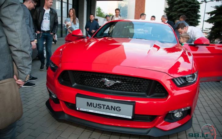 Ford Mustang pristatymas/Vytauto Pilkausko nuotrauka