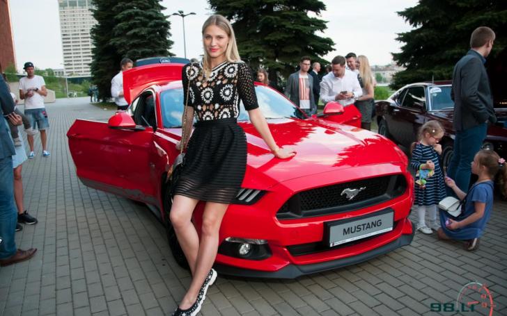 Ford Mustang pristatymas/Vytauto Pilkausko nuotrauka