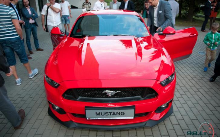 Ford Mustang pristatymas/Vytauto Pilkausko nuotrauka