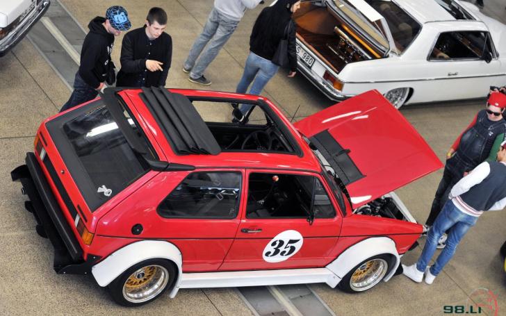 Golf Mk1 - žiūrovų simpatija/Vytauto Pilkausko nuotrauka