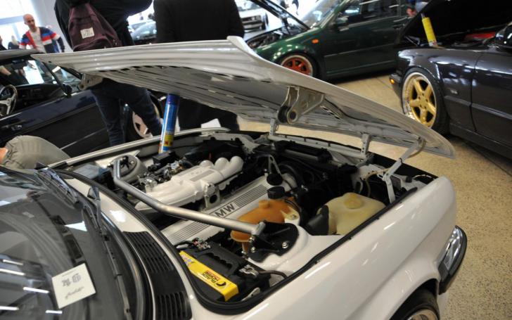BMW E30 Cabrio - Geriausias variklio skyrius/Vytauto Pilkausko nuotrauka