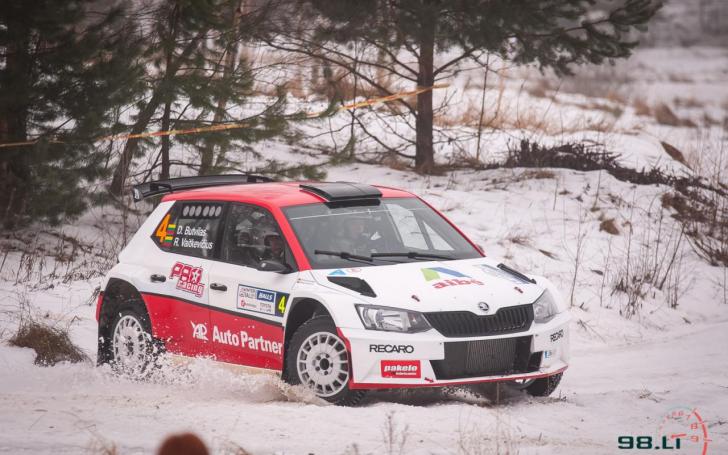 Halls Winter Rally 2017/Vytauto Pilkausko nuotrauka