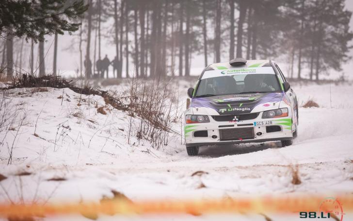 Halls Winter Rally 2017/Vytauto Pilkausko nuotrauka