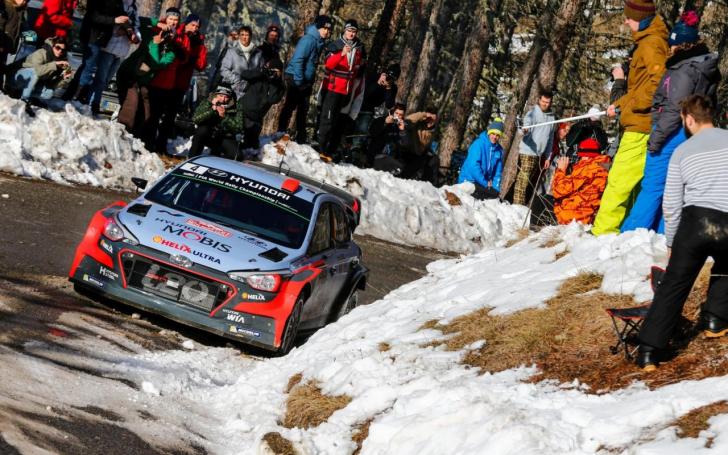 Monte Karlo ralis/Hyundai Motorsport nuotrauka