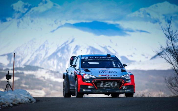 Monte Karlo ralis/Hyundai Motorsport nuotrauka