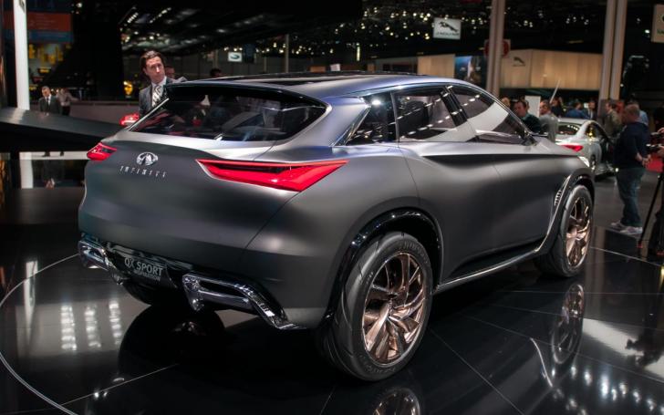 Infiniti QX Sport Inspiration/Vytauto Pilkausko nuotrauka