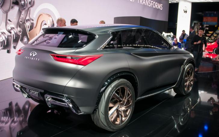 Infiniti QX Sport Inspiration/Vytauto Pilkausko nuotrauka