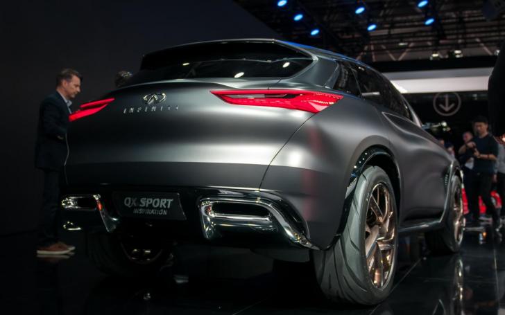 Infiniti QX Sport Inspiration/Vytauto Pilkausko nuotrauka