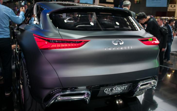 Infiniti QX Sport Inspiration/Vytauto Pilkausko nuotrauka