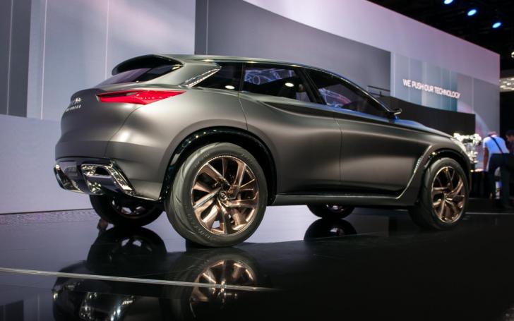 Infiniti QX Sport Inspiration/Vytauto Pilkausko nuotrauka