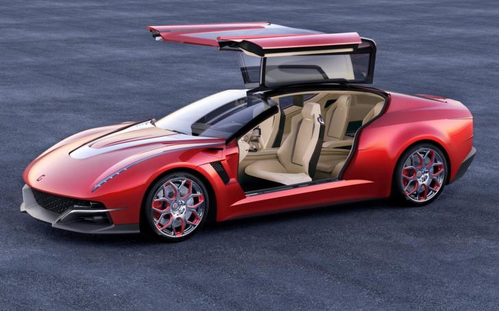 Italdesign Giugiaro Brivido Concept/Gamintojo nuotrauka