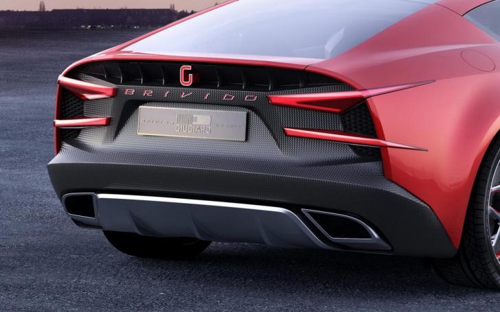 Italdesign Giugiaro Brivido Concept/Gamintojo nuotrauka