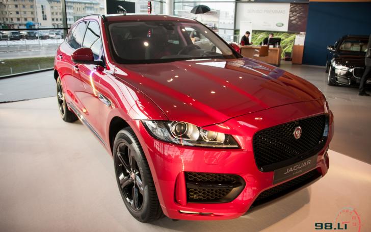 Jaguar F-Pace/Vytauto Pilkausko nuotrauka