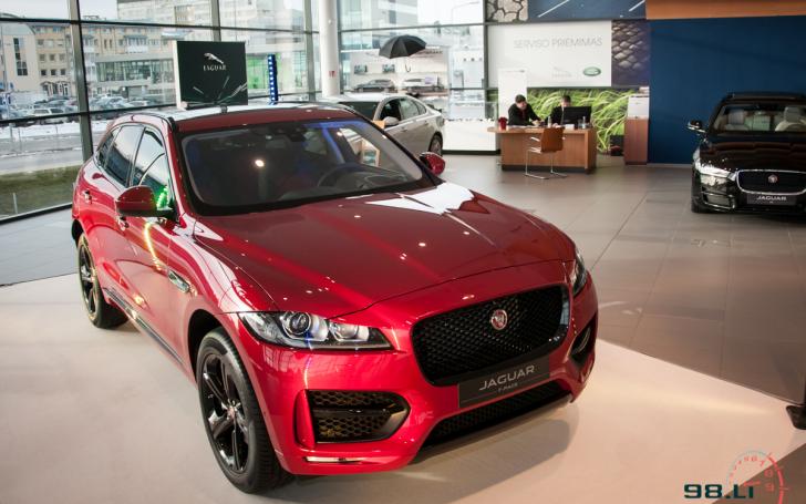 Jaguar F-Pace/Vytauto Pilkausko nuotrauka