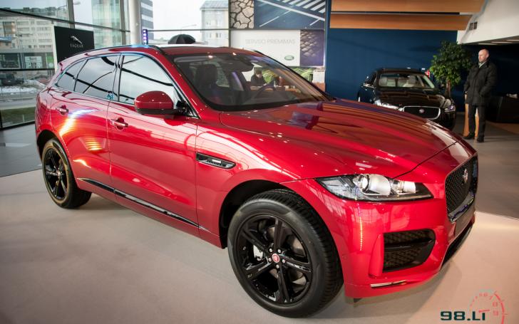 Jaguar F-Pace/Vytauto Pilkausko nuotrauka