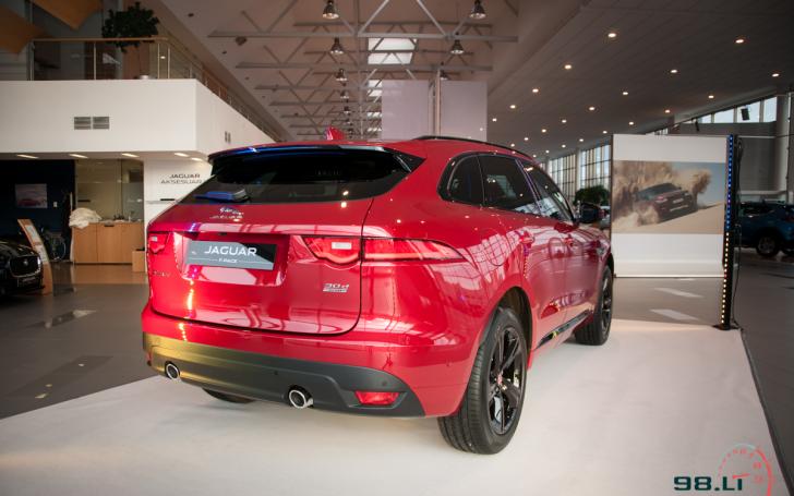 Jaguar F-Pace/Vytauto Pilkausko nuotrauka