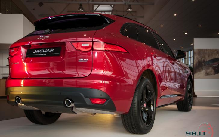 Jaguar F-Pace/Vytauto Pilkausko nuotrauka