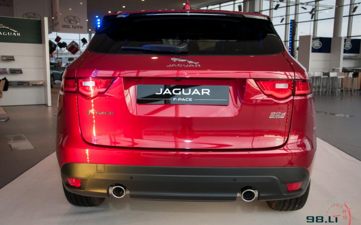 Jaguar F-Pace/Vytauto Pilkausko nuotrauka