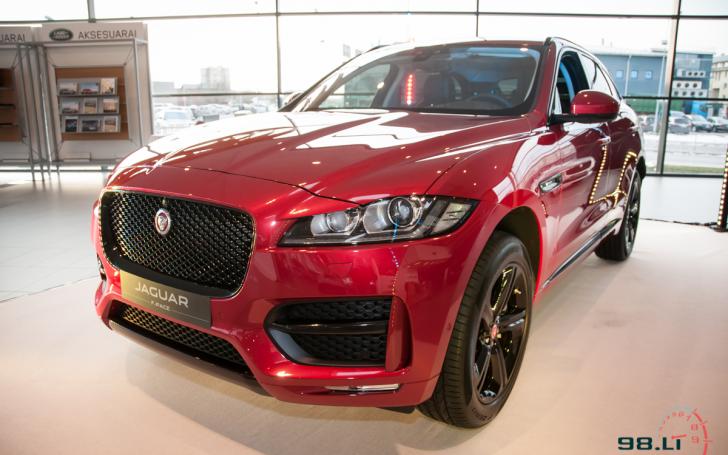 Jaguar F-Pace/Vytauto Pilkausko nuotrauka