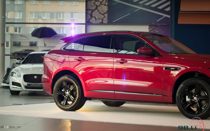 Jaguar F-Pace/Vytauto Pilkausko nuotrauka