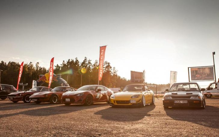 Japoniški automobiliai/Organizatorių nuotrauka