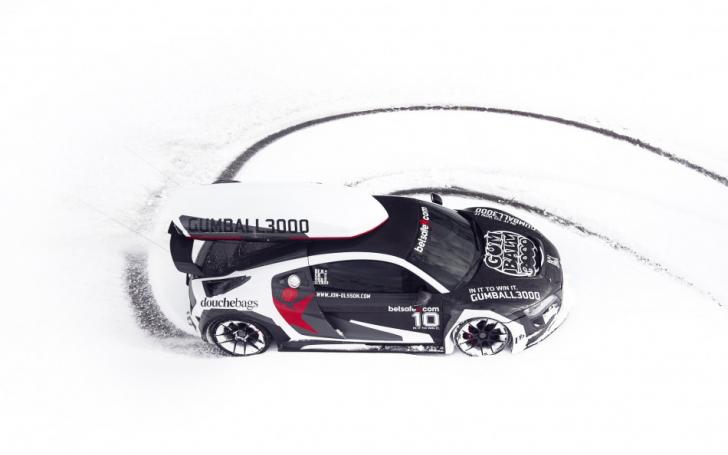 Audi R8/Jon Olsson nuotrauka