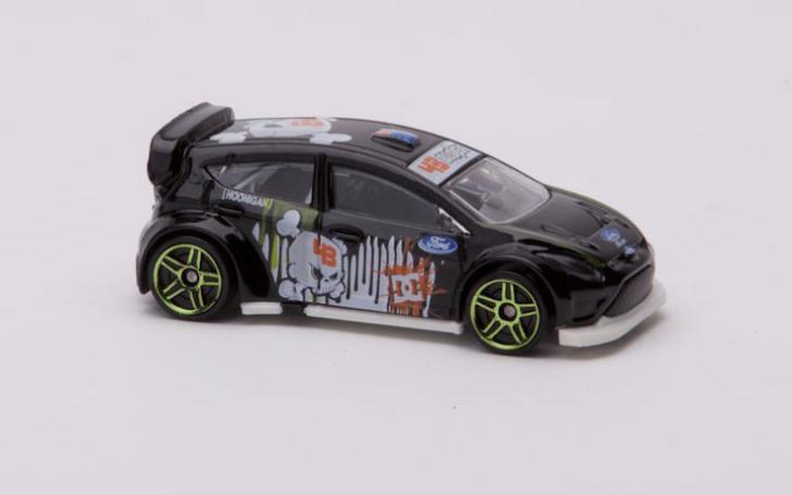 Ken Block Hot Wheels Ford Fiesta/Gamintojo nuotrauka