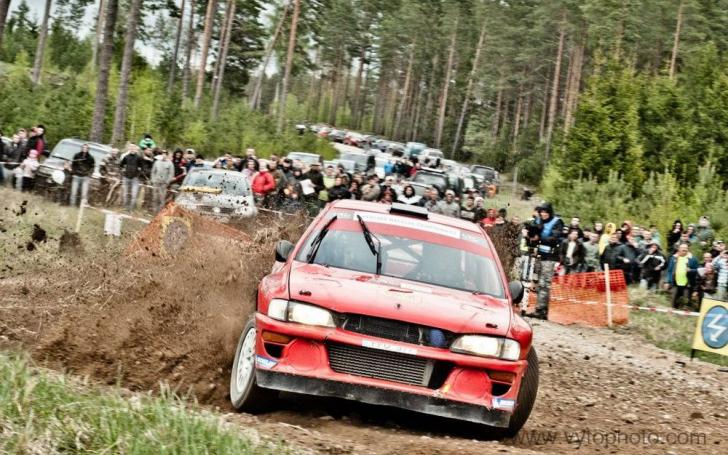Latvijos ralis/Vytauto Pilkausko nuotrauka