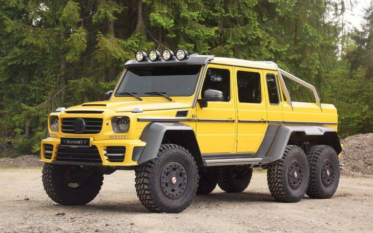 Mansory Mercedes G63 6x6 Gronos/Gamintojo nuotrauka