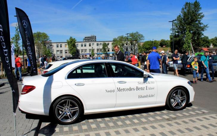 Mercedes-Benz renginys/Organizatorių nuotrauka nuotrauka