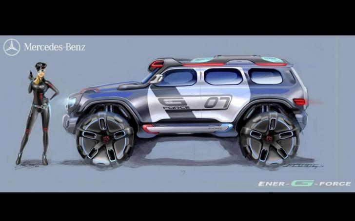 Mercedes-Benz Ener-G-Concept/Gamintojo nuotrauka