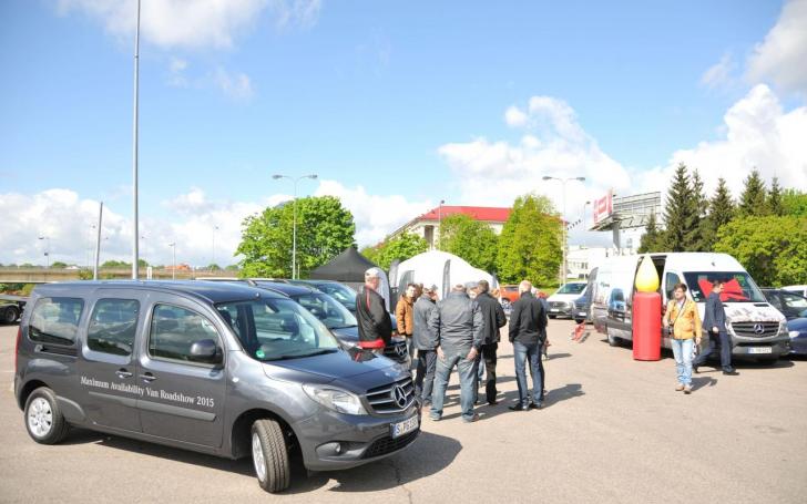 Mercedes-Benz Road Show 2015/Vytauto Pilkausko nuotrauka