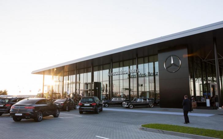 Mercedes-Benz centras Klaipėdoje/Algirdo Venskaus nuotrauka