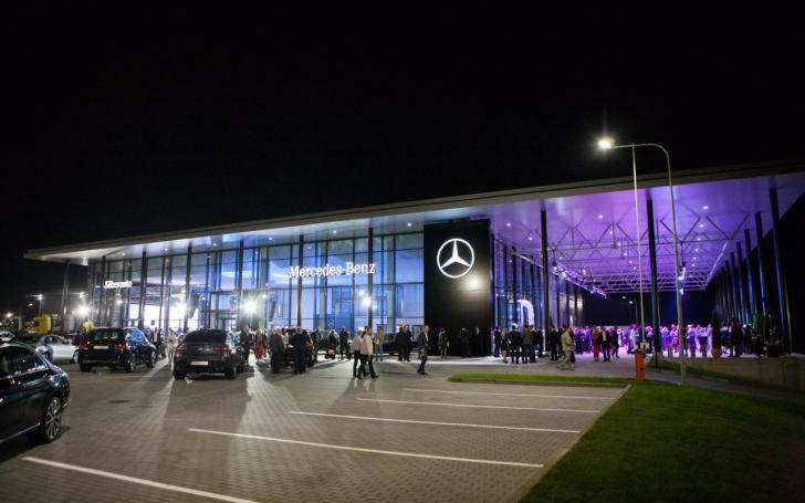Mercedes-Benz centras Klaipėdoje/Algirdo Venskaus nuotrauka